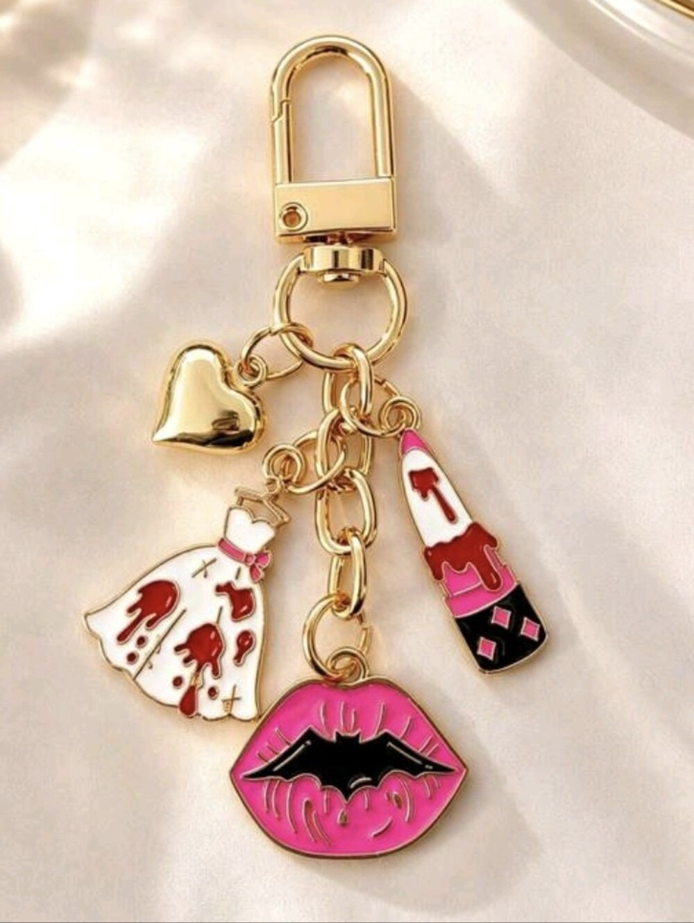 Halloween Charm Bag Charm/ Keychain NEW